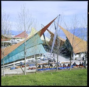 Lausanne: Expo, Zelte