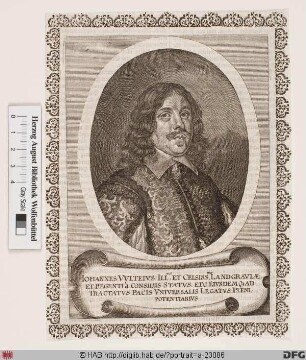 Bildnis Johann Vultejus