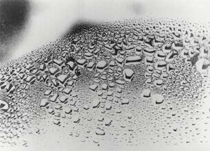 Wassertropfen abstrakt, Solarisation