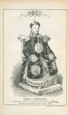 Tao-kwang, empereur actuel de la Chine