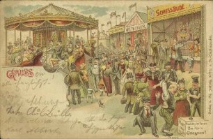 Gruss [vom Jahrmarkt]