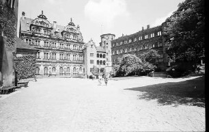 Heidelberg: Schlosshof