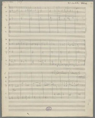 Macbeth, orch, Sketches - BSB Mus.ms. 12942 : [without title]