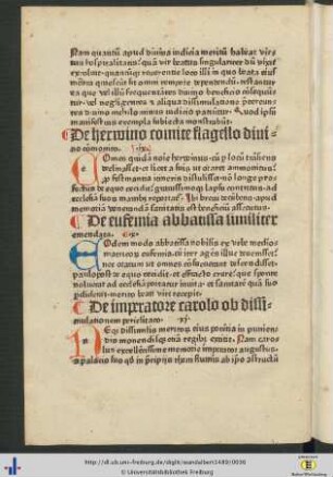 De imperatore carolo ab diffimmulationem periclitato