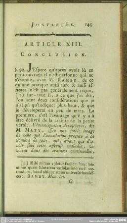 Article XIII. Conclusion