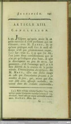 Article XIII. Conclusion