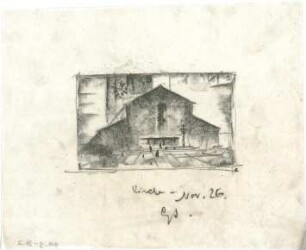Gsaenger, Gustav; verschiedene Kirchen - Kirche, Nr. 26 (Perspektive)