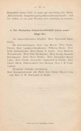 4. Der DOG traten neuerdings bei