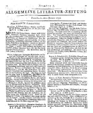 Taschenbuch für Garten-Freunde. Hrsg. von W. G. Becker. Leipzig: Voss 1796