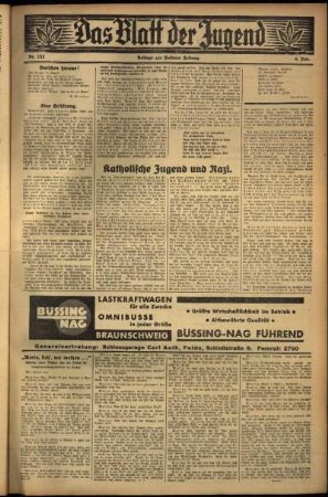 Zweite Ausgabe vom Mittwoch, den 06. Juli 1932.