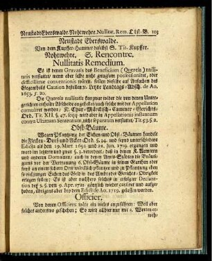 Obst - Bäume. - Ordonnantz - Hauß.