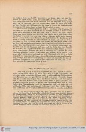 Zwei Bildnisse Franz Liszts