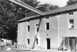 Lindenau. Mühle am Schloßteich