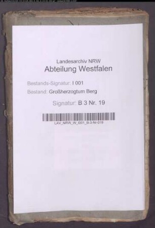 Die Administration des Armenwesens im Kanton Warendorf
