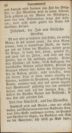 Josephus, der Jud und Geschichtschreiber