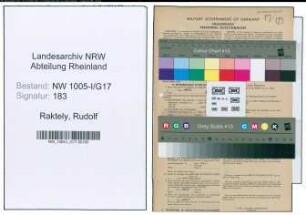 Entnazifizierung Rudolf Raktely , geb. 14.05.1922 (Bauhilfsarbeiter)
