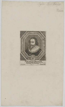 Bildnis des Nicolaus Bihler