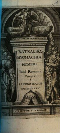 Batrachomyomachia Homeri Tubâ Romanâ Cantata