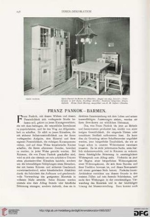 Franz Pankok, Barmen