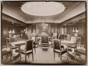 Interieur eines HAPAG-Dampfers