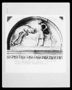 Lünette mit der Enthauptung des heiligen Regulus