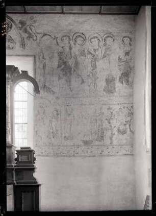 Kirche; Innenraum, Chor, südliche Hälfte, nach der Restaurierung