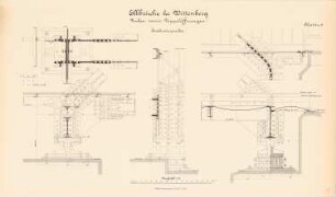 Elbbrücke, Wittenberg Umbau: Umbau zweier Doppelöffnungen: Endknotenpunkte 1:10