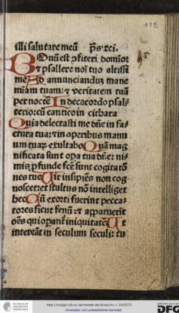 Psalmus xci.