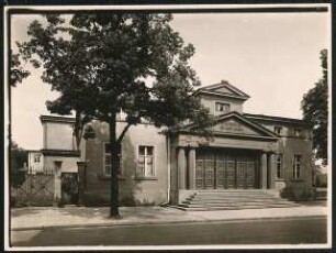 Stadttheater, Landsberg a.d. Warth: Ansicht von Süden