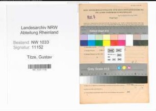 Entnazifizierung Gustav Titze , geb. 24.02.1892 (Kriminalbeamter)