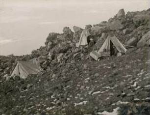 Oberes Zeltlager am West-Cotopaxi, 4575 m