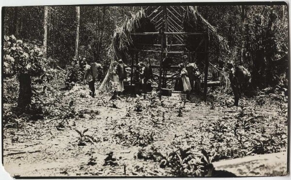 Patamona Indians on a hike