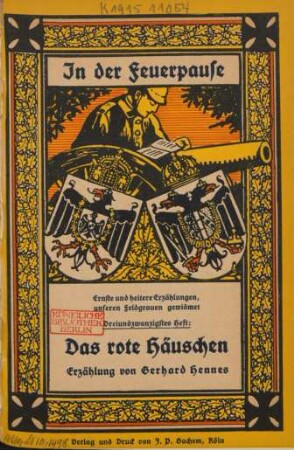 Das rote Häuschen : Erzählung