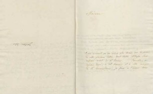 D.J. Gärtner an Karoline Luise von Baden (Calw)