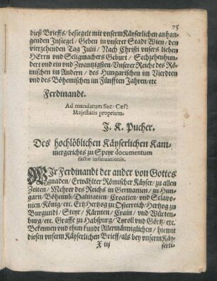 Titulus [XI.] - [XV.]