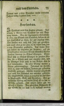 Hopfenbau