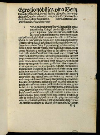 2r-12r, De pestilentiali scorra, sive mala de Franzos. [Darin:] Sebastian Brant: De pestilentiali scorra