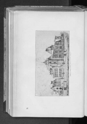 Bauplan der Anstalt 1873
