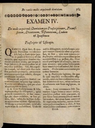 561-569, Quaero I. Quid sunt, & quomodo Dominium ...