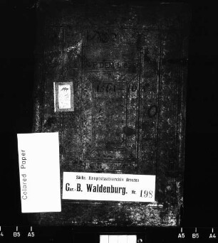 Gerichtshandelsbuch von Langenberg (bei Hohnstein)