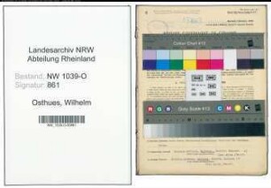 Entnazifizierung Wilhelm Osthues , geb. 22.03.1914 (Angestellter)