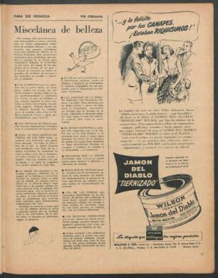 Miscelánea de belleza : Para ser hermosa