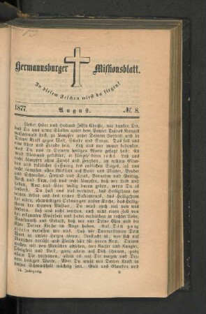 No. 8. August. 1877.