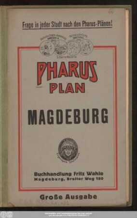 Pharus-Plan Magdeburg