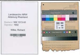 Entnazifizierung Richard Wilke , geb. 06.11.1907 (Techniker)