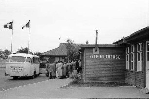 Bâle-Mulhouse: Empfangsbaracke