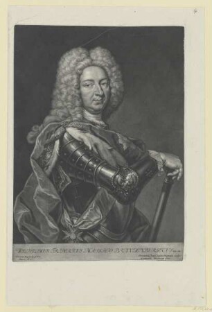 Bildnis des Wilhelmus Fridericus Brandenburgicus