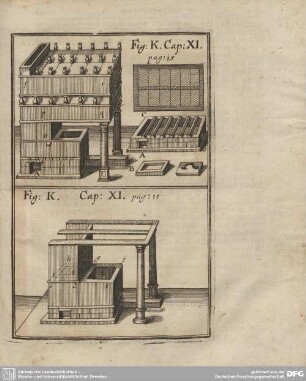 Das XI. Capitel. Ein nützlicher Ofen/ damit man viel Holtz ersparen kan/ nach Franz Keßlers Invention.