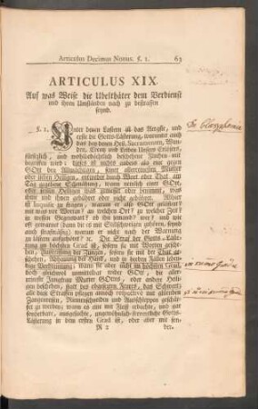 Articulus XIX. Auf was Weise die Übelthäter ...zu bestraffen seynd.