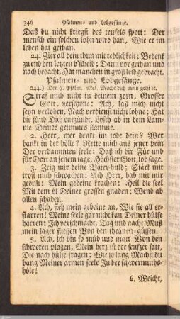 Psalmen- und Lobgesänge.